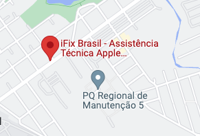 Localização Google Maps - Contato | iFix Store Brasil